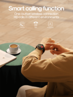 JR-FC1 Classic Series Smart Watch (Make/Answer Call) Dark Gray - Image 8