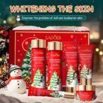 BIOAOUA Pomegranate Polypeptide Brightening and Hydrating 6-Piece Set 30ml+120ml+120ml+100g+50g+20g