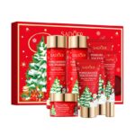 BIOAOUA Pomegranate Polypeptide Brightening and Hydrating 6-Piece Set 30ml+120ml+120ml+100g+50g+20g - Image 4