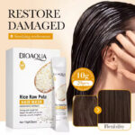 BIOAOUA Rice Pulp Hair Mask 10g*20pcs - Image 7