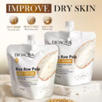 BIOAOUA Rice Pulp Moisturizing and Brightening Body Lotion 30g