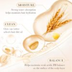 BIOAOUA Rice Pulp Shampoo 500ml - Image 3