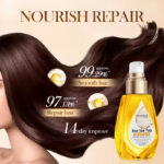 BIOAOUA Rice Pulp Smoothing and Repairing Hair Oil 70ml