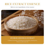 BIOAOUA Rice Pulp Soap with Foaming Net 100g - Image 2