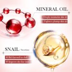 BIOAOUA Snail Firming and Moisturizing Skincare Six-Piece Gift Set 120ml+80ml+100g+20g+60g+30ml - Image 6
