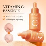BIOAOUA Vitamin C Whitening and Antioxidant Moisturizing Skincare Set 100g+120ml+20g+30ml+80ml+60g - Image 12