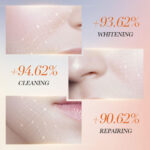 SADOER 5-in-1 Vitamin C Brightening & Radiance Skincare Gift Set 100g+30ml+130ml+100ml+50g+20g - Image 2