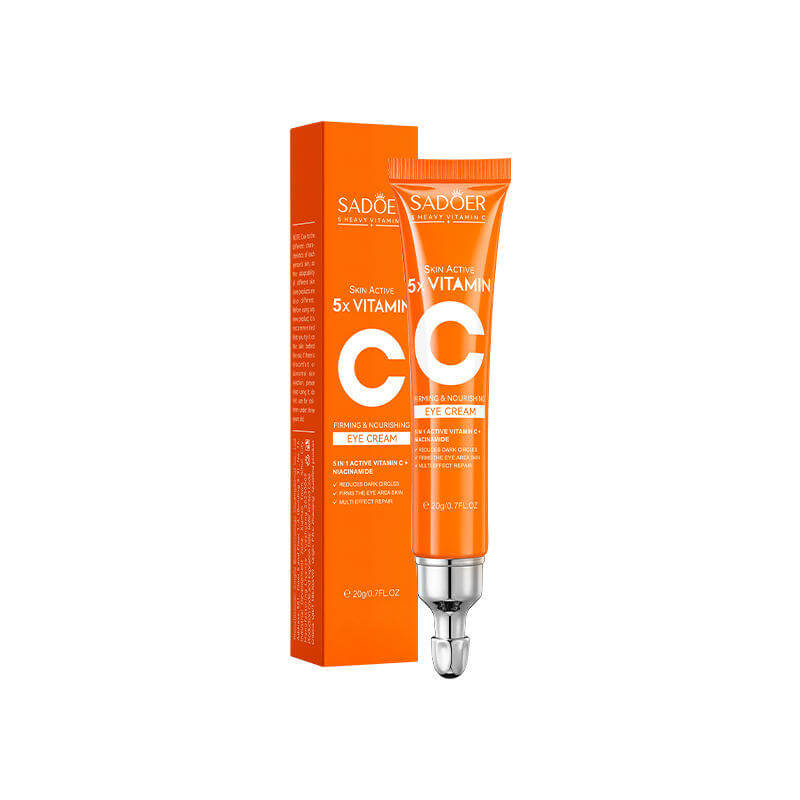 SADOER 5-in-1 Vitamin C Firming Multi-Repair Eye Cream 20g (3) SADOER 5-in-1 Vitamin C Firming Multi-Repair Eye Cream 20g - Image 1