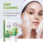SADOER Aloe Vera Refreshing and Cleansing Facial Wash 100g - Image 3