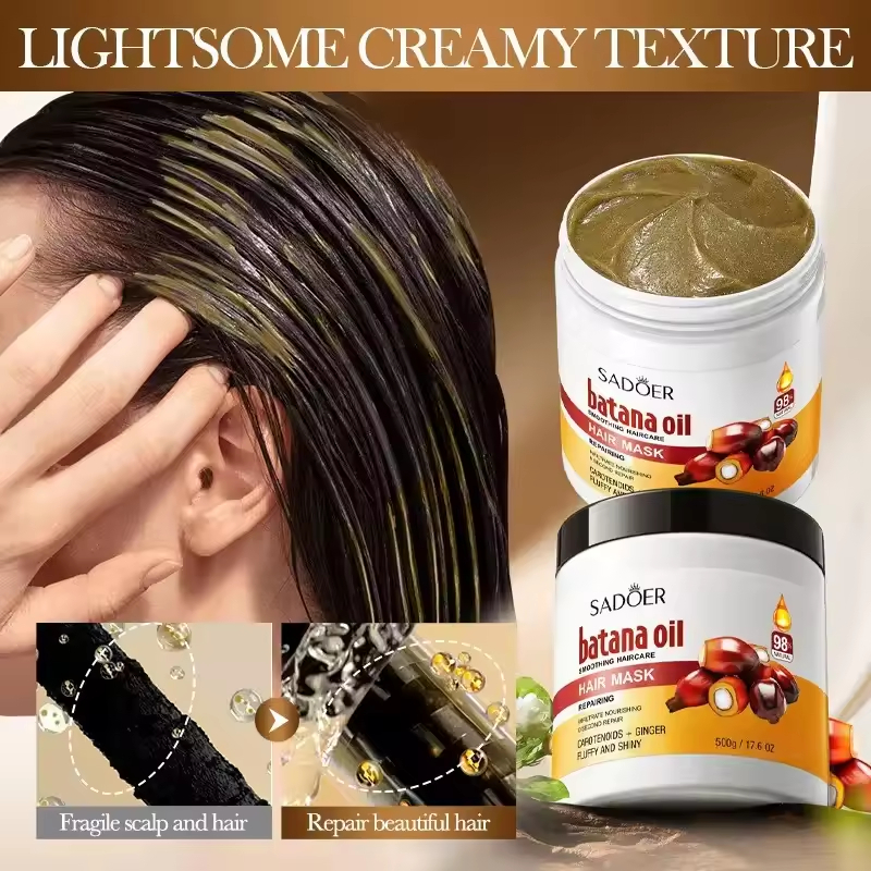 SADOER Batana Scalp Soothing Hair Mask 500g (4) SADOER Batana Scalp Soothing Hair Mask 500g - Image 1