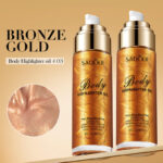 SADOER Body Highlighter Oil (#04 Reddish Brown) 85ml - Image 2