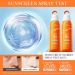 SADOER Brightening & Hydrating Sunscreen Spray SPF50+ PA+++ 150ml - Image 5