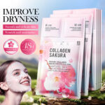 SADOER Cherry Blossom Collagen 3-Step Mask 0.8g + 0.8ml + 25ml - Image 2