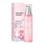 SADOER Cherry Blossom Collagen Brightening and Softening Toner 100ml - Image 4