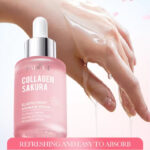 SADOER Cherry Blossom Collagen Moisturizing Essence 30ml - Image 2