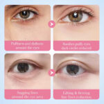 SADOER Cherry Blossom Collagen Multi-Effect Nourishing Eye Mask 80g (60PCS/30 pairs) - Image 2