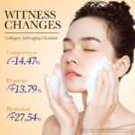 SADOER Collagen Anti-Aging Facial Cleanser 100g - Image 4