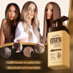 SADOER Keratin Peptide Smoothing and Nourishing Conditioner 750ml - Image 3