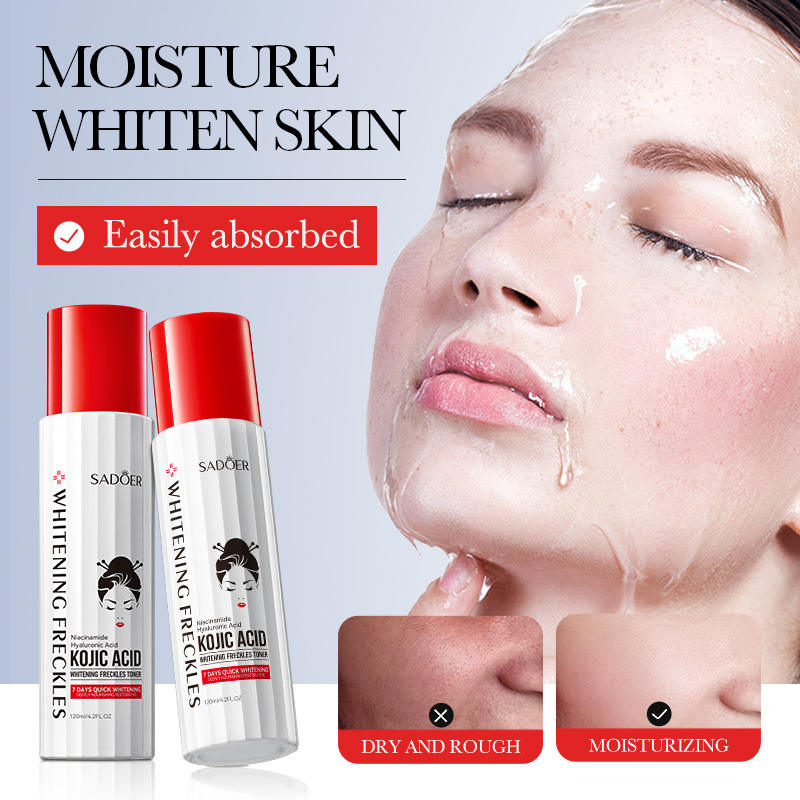 SADOER Kojic Acid Whitening & Spot-Removing Toner 120ml (1) SADOER Kojic Acid Whitening & Spot-Removing Toner 120ml - Image 1