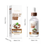 SADOER Nourishing Coconut Oil Hair Oil (Summer Island Coconut Breeze) 60ml - Image 7