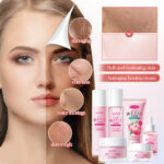 SADOER Peach Probiotic Moisturizing 6-Piece Set (100g + 100ml + 20g + 30ml + 100ml + 50g) - Image 2