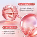 SADOER Peach Probiotic Nourishing Body Lotion 300ml - Image 3