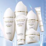 SADOER Rice Bran Niacinamide Brightening Moisturizing Gift Set  100g+120ml+120ml+50ml+50g+20g - Image 5