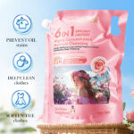 SADOER Rose Scented Antibacterial Laundry Detergent 500ml - Image 5