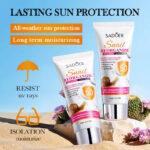 SADOER Snail Recombinant Collagen Whitening and Moisturizing Sunscreen SPF50+ PA+++ 60g - Image 3