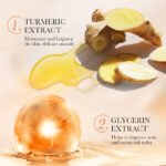 SADOER Turmeric Antioxidant Repairing Moisturizing Lotion 120ml - Image 6
