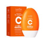SADOER Vitamin C Moisturizing & Radiance Sunscreen SPF50+ PA + 50ml - Image 3